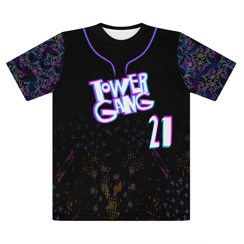 Cole Baseball Jersey Premium Cut and Sew Sublimation Unisex T-Shirt