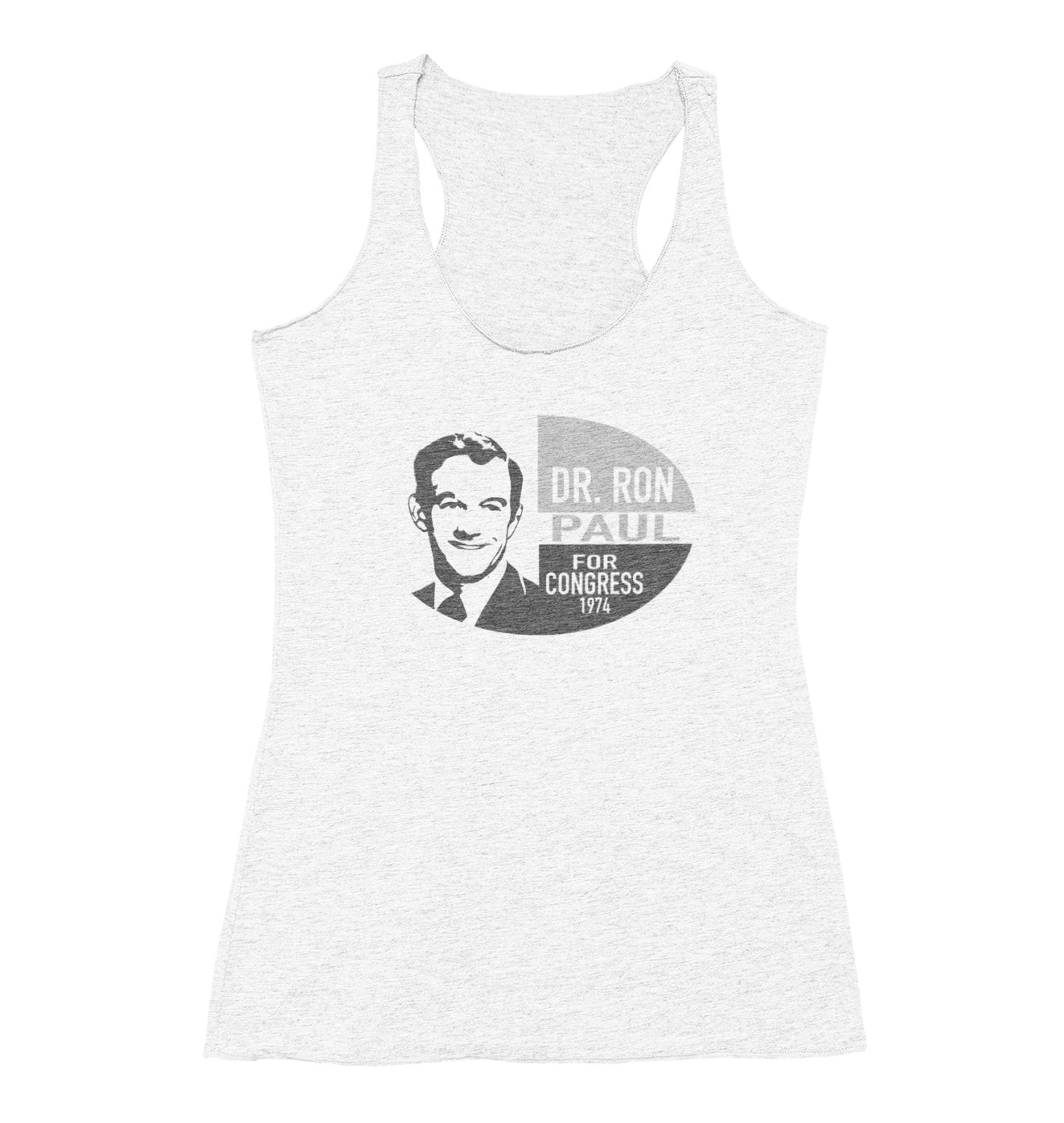 Ron Paul for Congress (B&W) Racerback