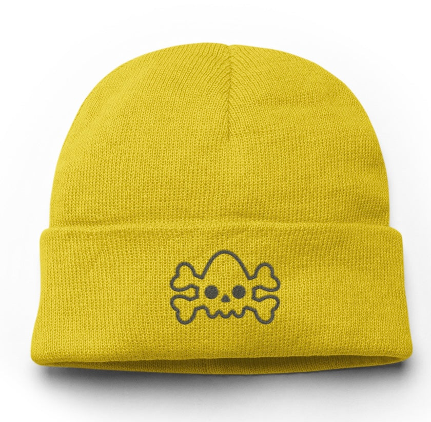 Buy yellow NDS Logo Blackout Beanie