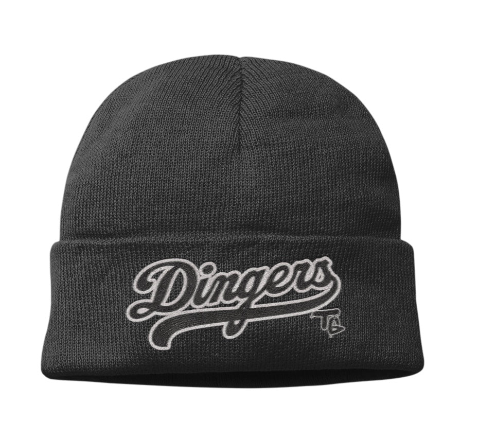 Dingers Black Beanie