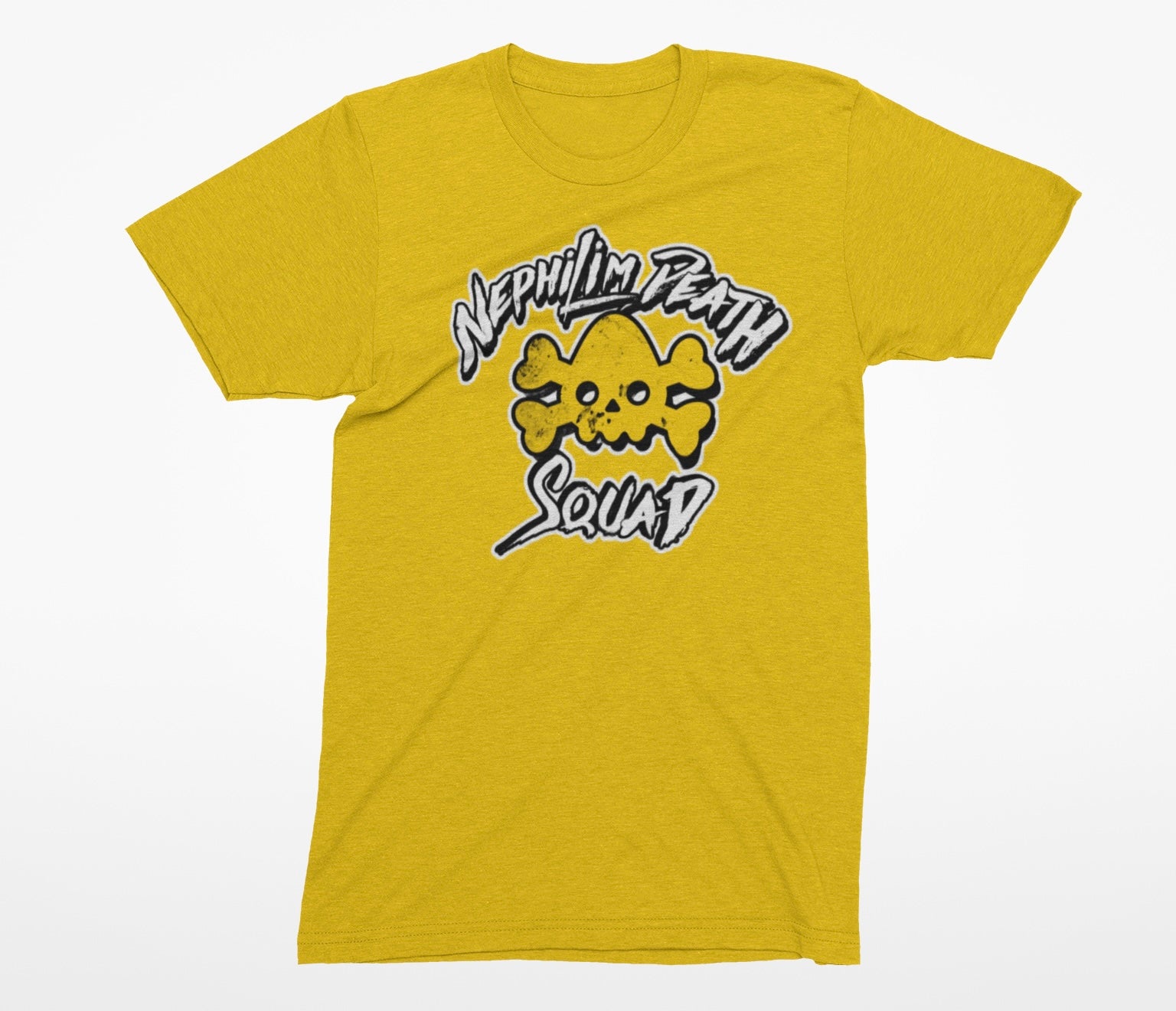 Buy yellow Nephilim Death Squad Logo T-Shirt