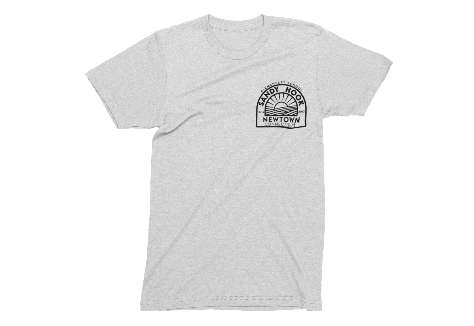 Buy white Everyone Must Check In - Sandy Hook T-Shirt