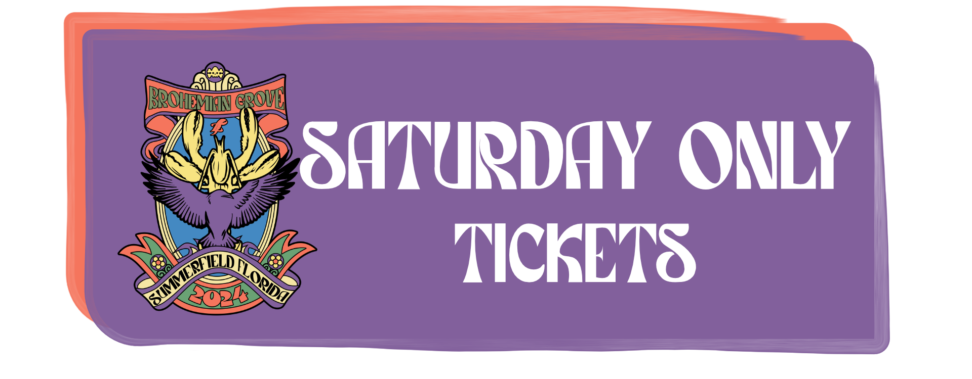 <p>Saturday passes ONLY. We have more live podcasts, a comedy round table, karaoke, stand up comedy and MORE...</p>