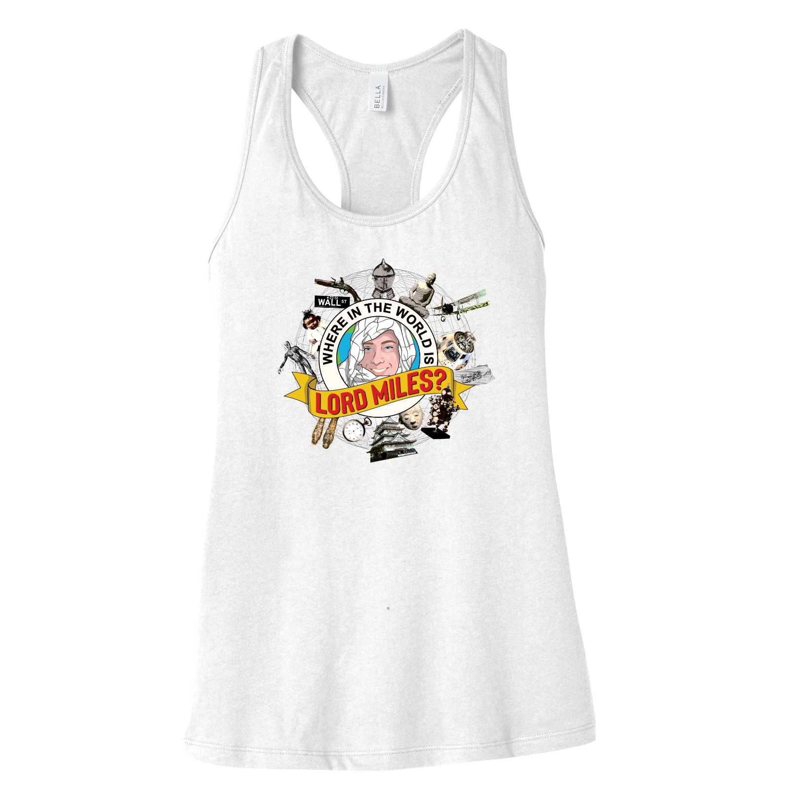 Where in the World is Lord Miles? Tanktop