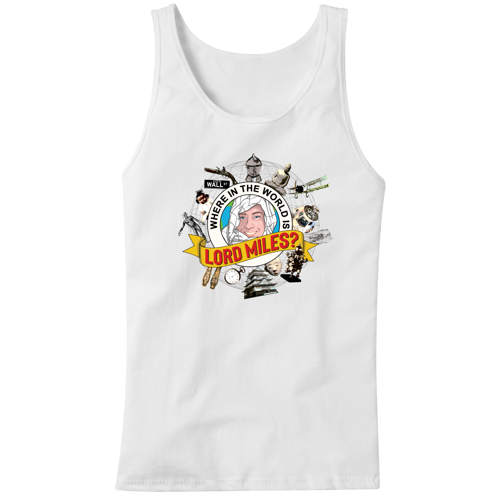 Where in the World is Lord Miles? Tanktop