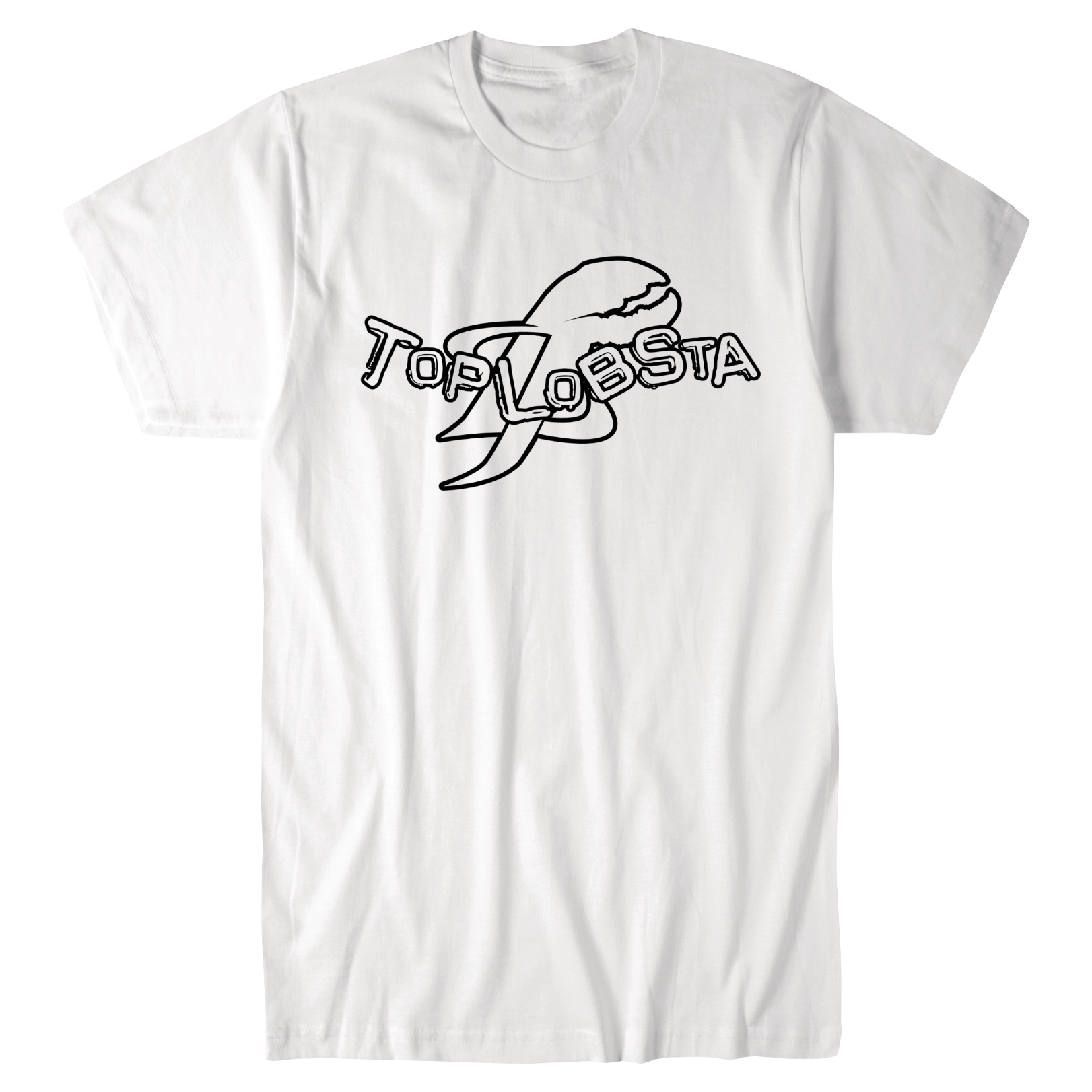 Top Lobsta logo t-shirt in white