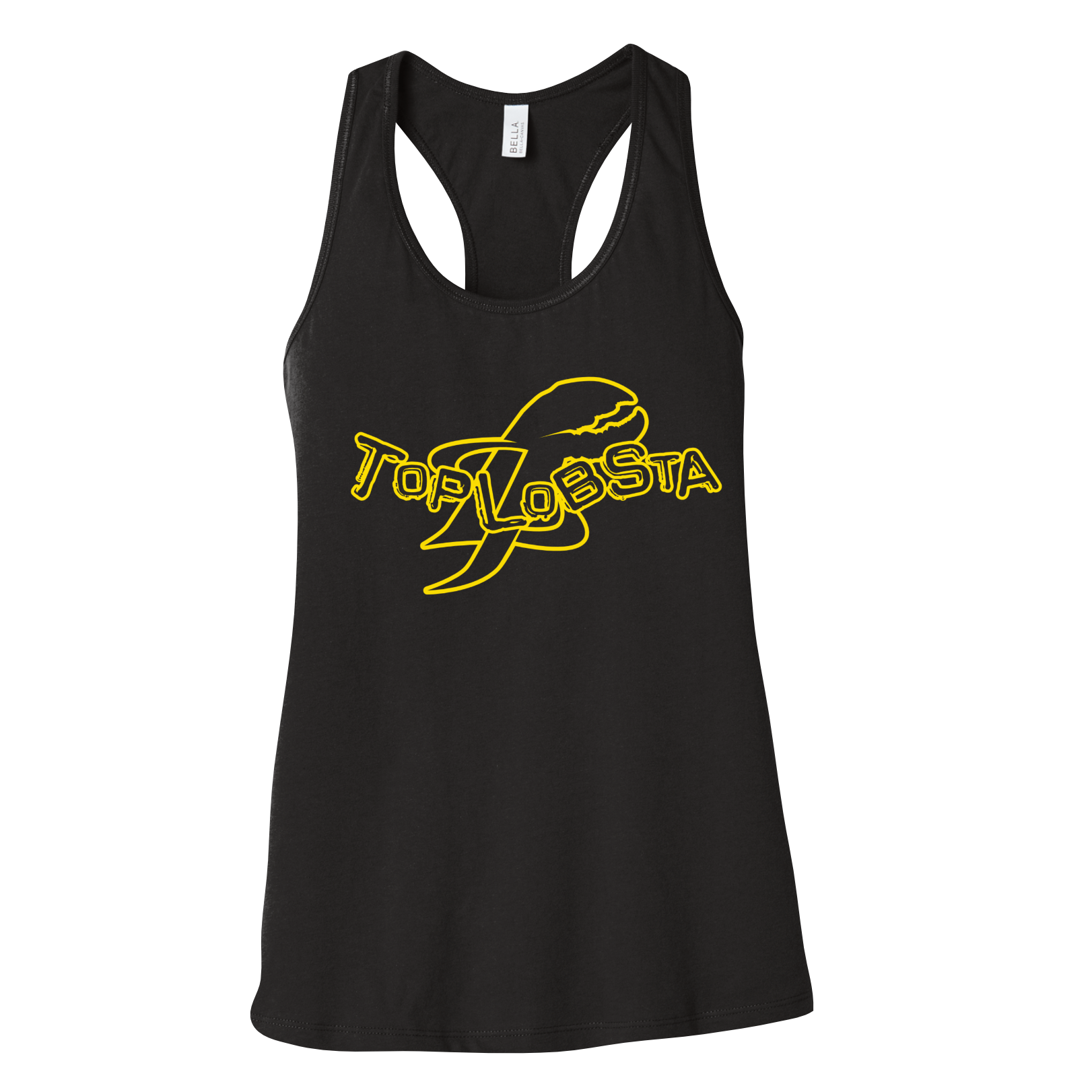 Top Lobsta logo tank top in black