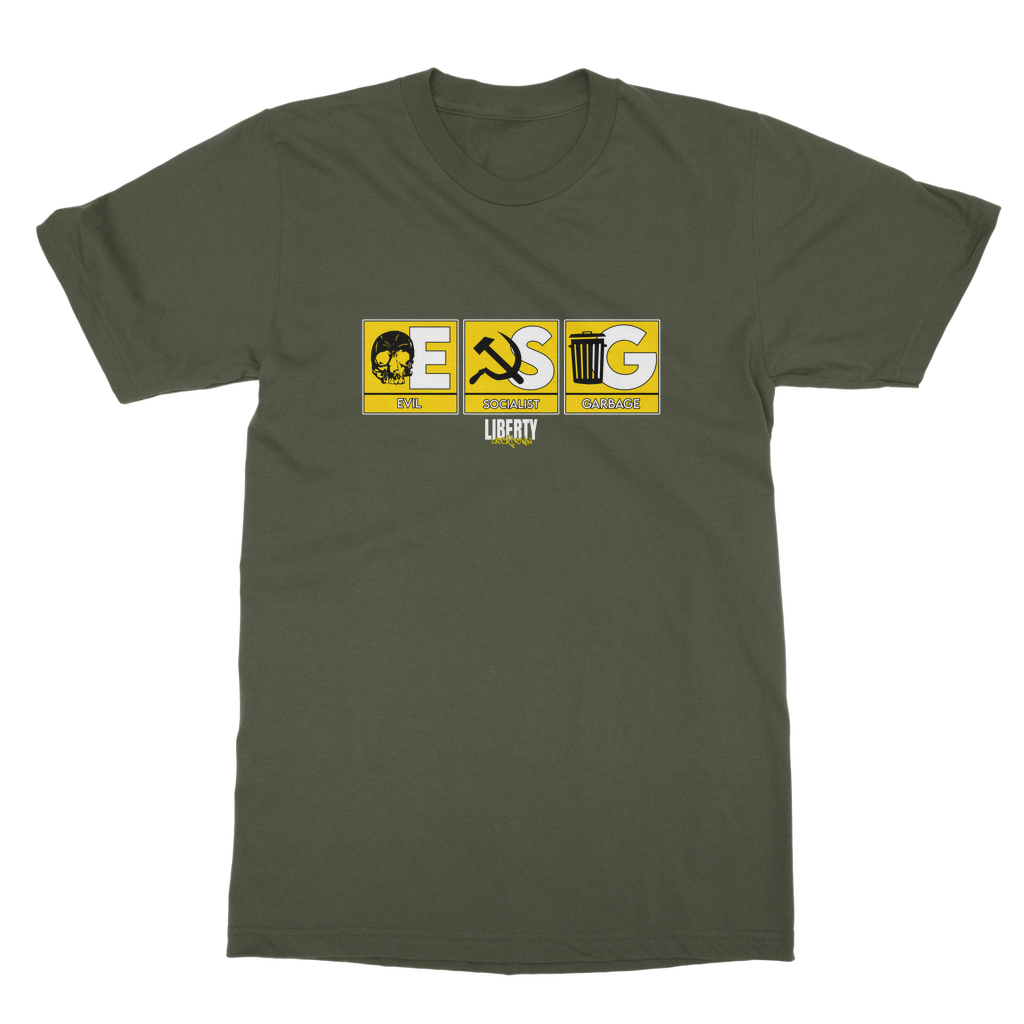 Buy army-green ESG T-Shirt